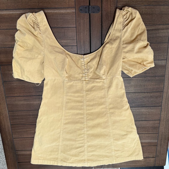 Free People Cheyenne Denim Minidress - Picture 7 of 8